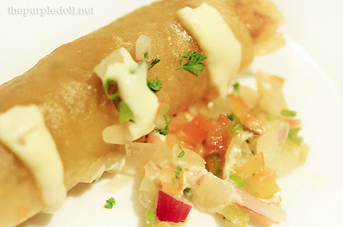 Beef Taco Spring Rolls P210
