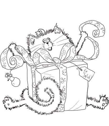 Coloriage merry christmas