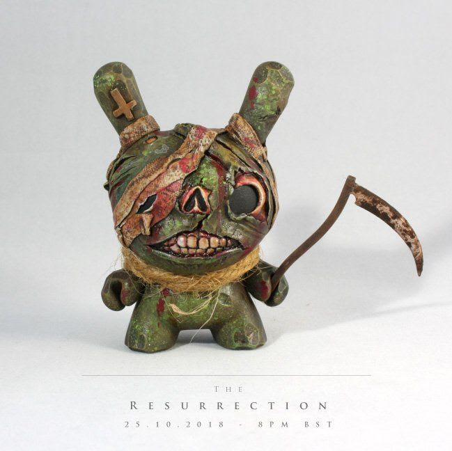 THE RESURRECTION custom 3" Dunny from Squink!