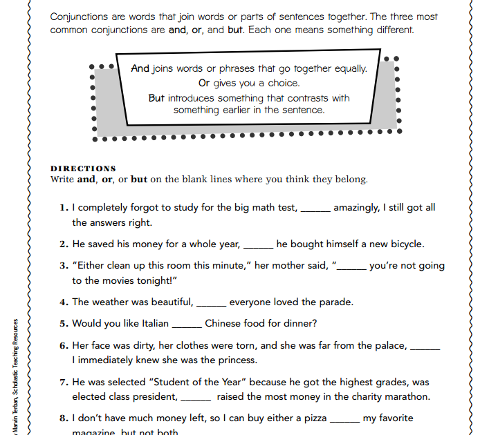  Contrasting Conjunctions Worksheet Free Download Goodimg co