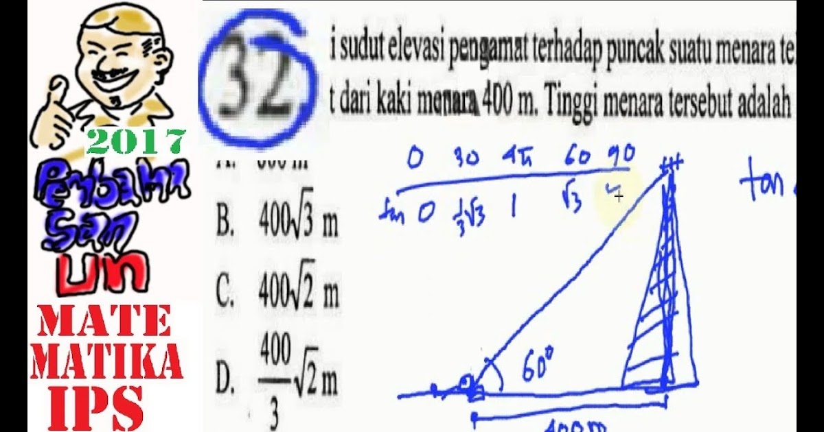 Sudut Depresi Dan Elevasi - Easy Study
