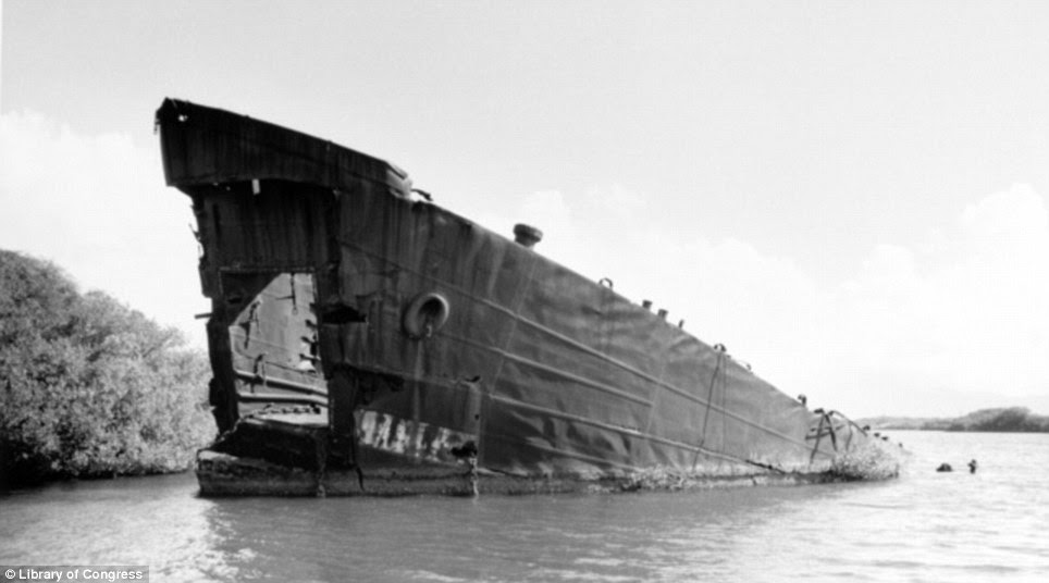 Wartime disaster: This ship perished in The West Loch Disaster during World War II at the Pearl Harbor U.S. Naval Base in Hawaii, when on May 21, 1944, an explosion ignited a fire that ravaged six vessles and killed 163 sailors 
