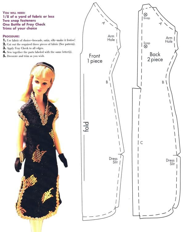 Featured image of post Moldes Roupa De Barbie Para Imprimir