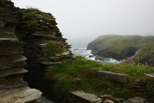View of the sea from Tintagel