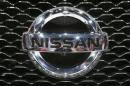 A Nissan logo is pictured during the 2013 Los Angeles Auto Show in Los Angeles