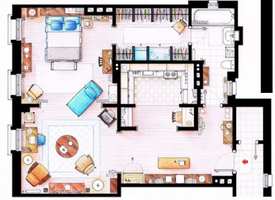 Fresh Prince Of Bel Air House Floor Plan