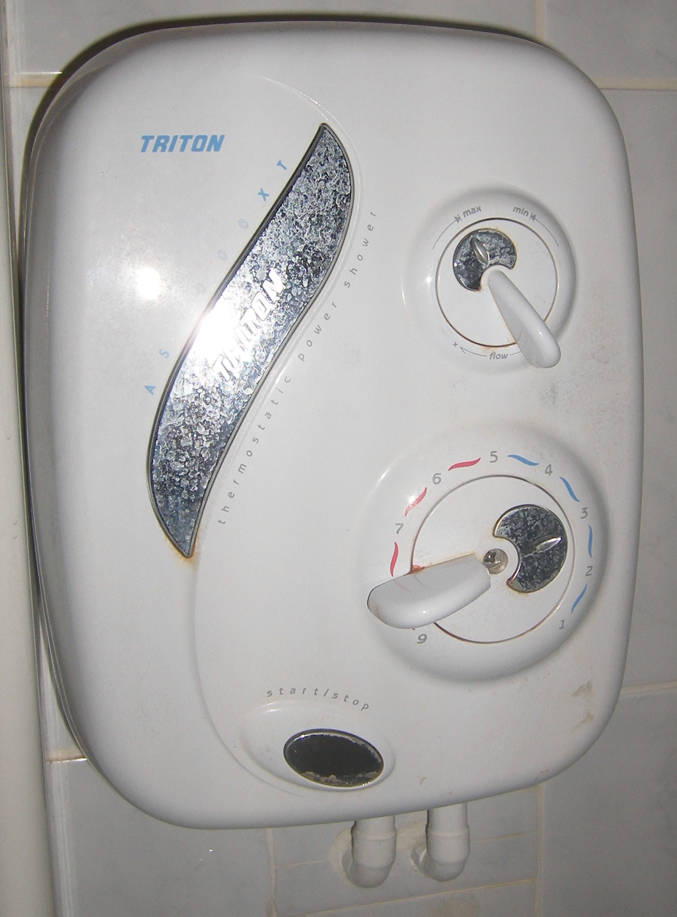 triton shower pump not working