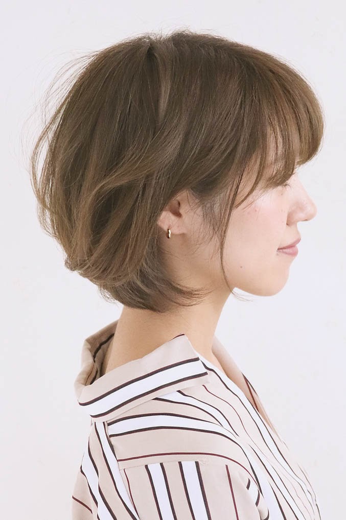 優雅 ヘアカラー 2019 秋 40代