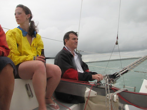 Sailing away