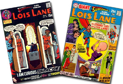 Who's the black reporter chick who's a sex machine to Superman? Lois Lane