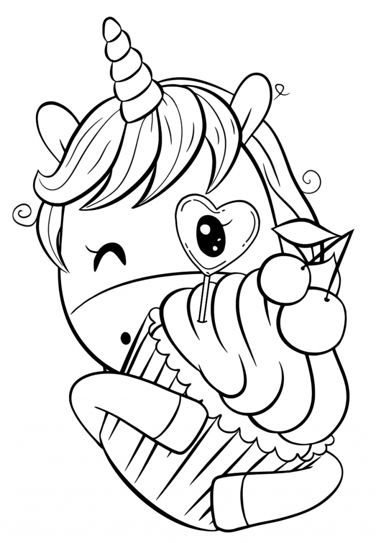 Zombie Unicorn Coloring Pages | Let's Coloring The World