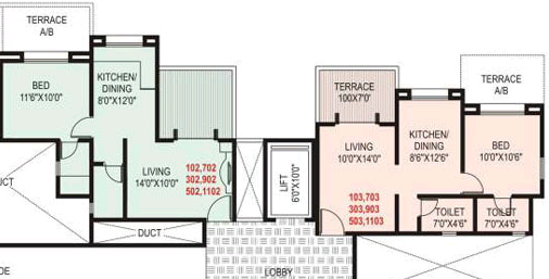 1 BHK Flat, J Wing - Gandharva Excellence, 1 BHK 1.5 BHK 2 BHK 2.5 BHK 3 BHK 3.5 BHK Flats on Dehu Alandi Road, near Modern College of Pharmacy, Borhadewadi - Moshi, PCMC, Pune 412105