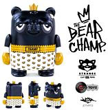 JC Rivera x UVD Toys - Strangecat Toys exclusive BEAR CHAMP vinyl figure announced!!!