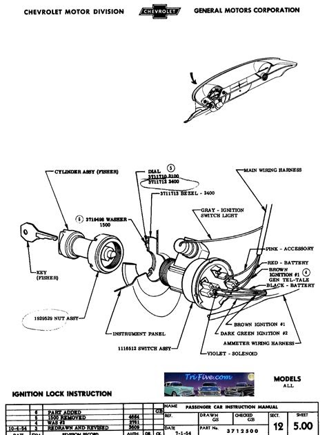 Ignition Switch Wiring Diagram Chevy Truck / Chevy 1989 C1500 Truck