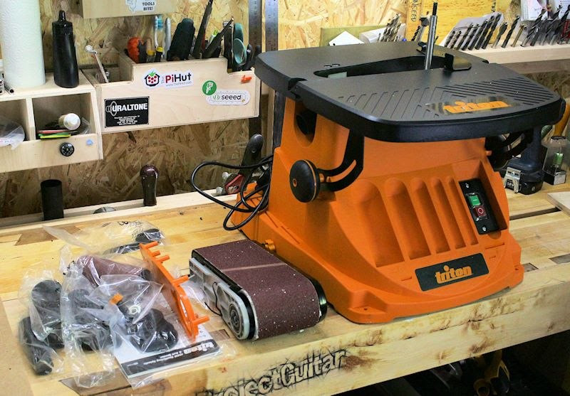 Triton Tspst450 450w Oscillating Spindle Belt Sander 240v Belt Poster