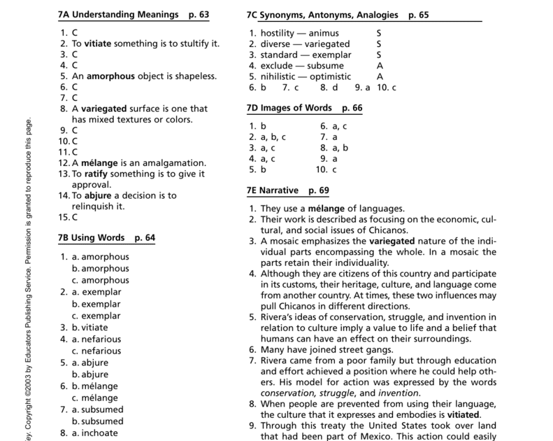 Wordly Wise 3000 Book 8 Lesson 6 Answer Key Free Pdf - Go Images Ola