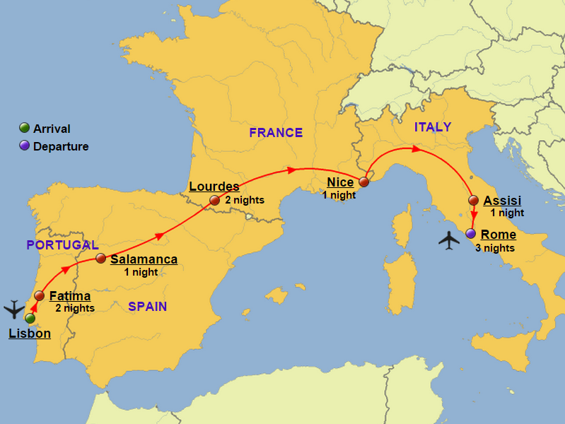 Map Of Spain France And Italy Imsa Kolese