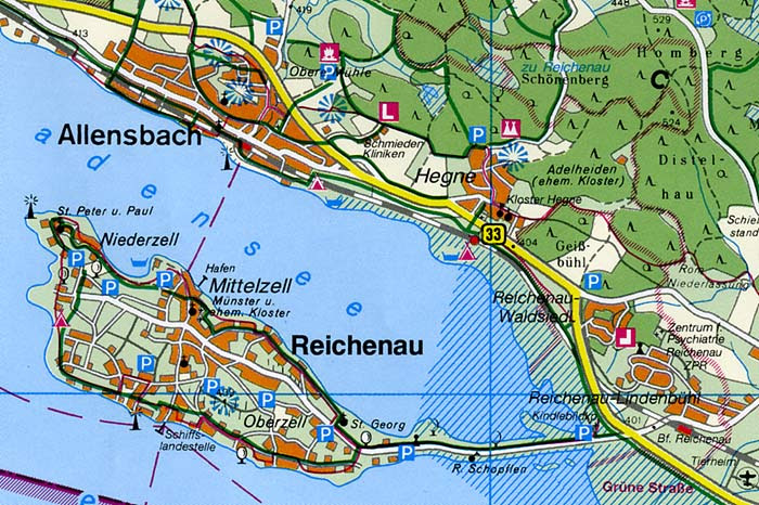 Karte Vom Bodensee