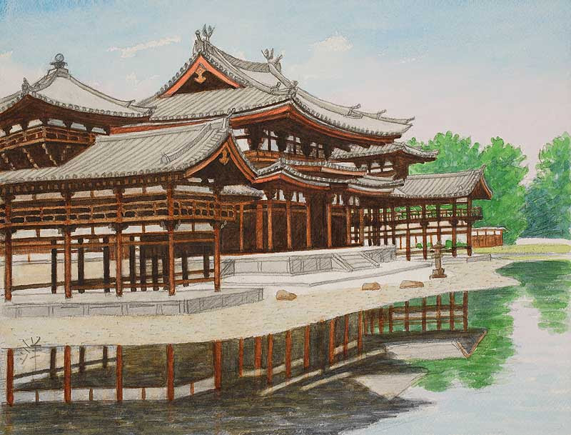 綺麗なイラスト 平等 院 鳳凰 堂 ディズニー画像のすべて