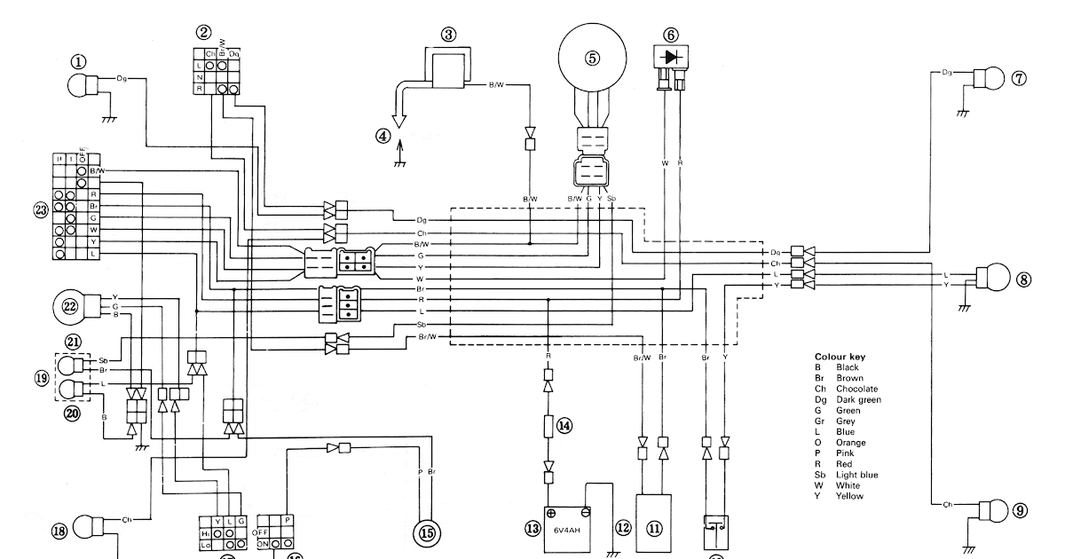 Yamaha Outboard Electrical Wiring Diagram / Yamaha 40hp outboard wiring