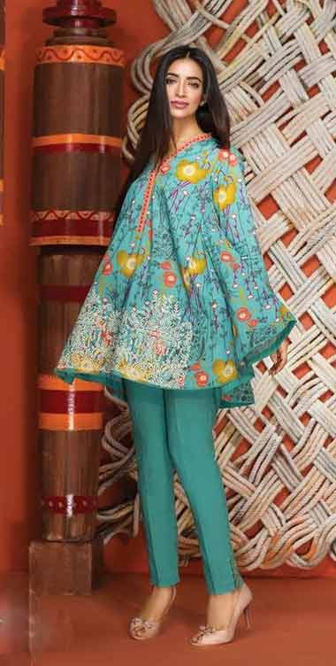 Eid Pakistani Short Frocks In Lawn - mendijonas.blogspot.com