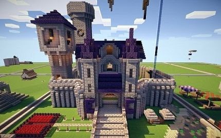 Minecraft Castle Schematics And Blueprints