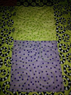 Swirl quilting