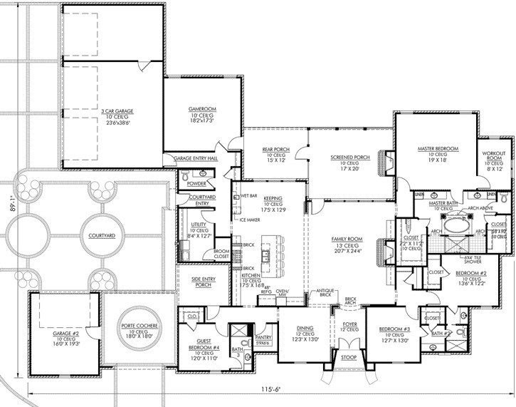 Unique 4000 Square Foot Ranch House Plans 5 Viewpoint House Plans Gallery Ideas