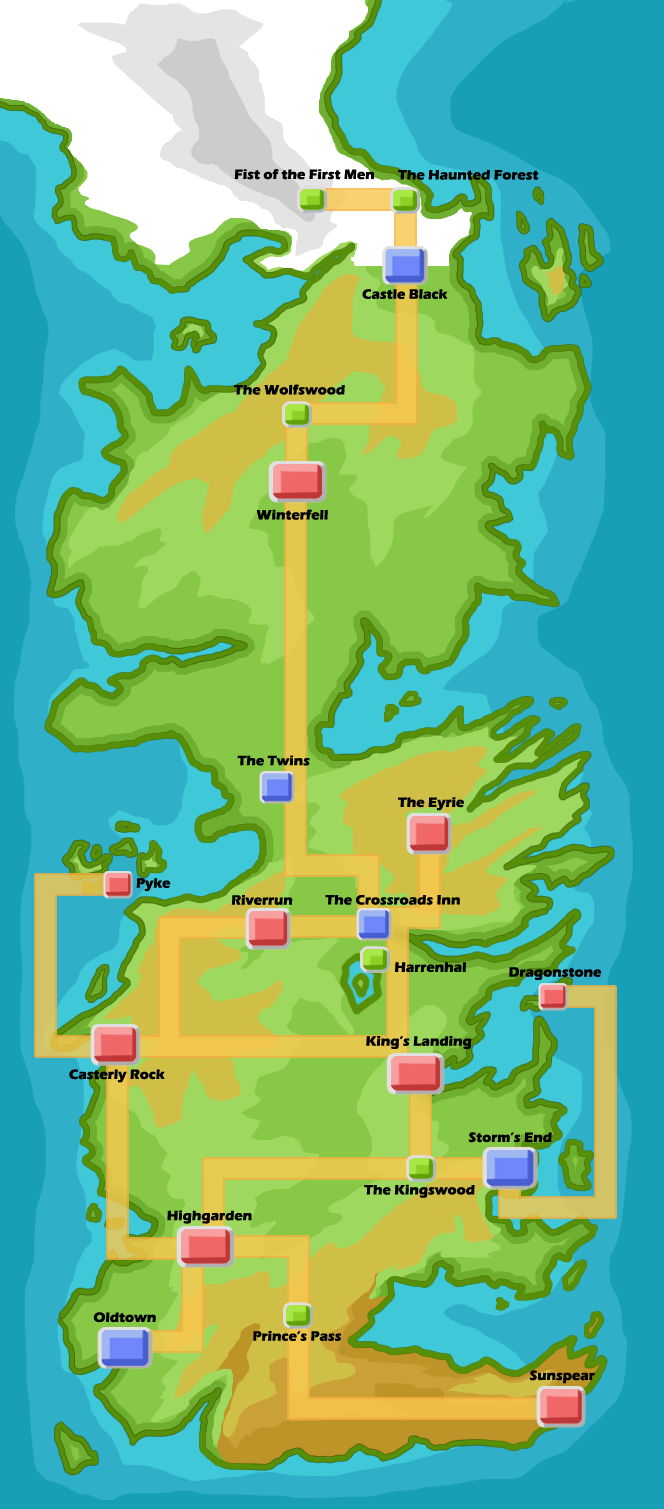 Dragonstone On Map Of Westeros Maps Of The World