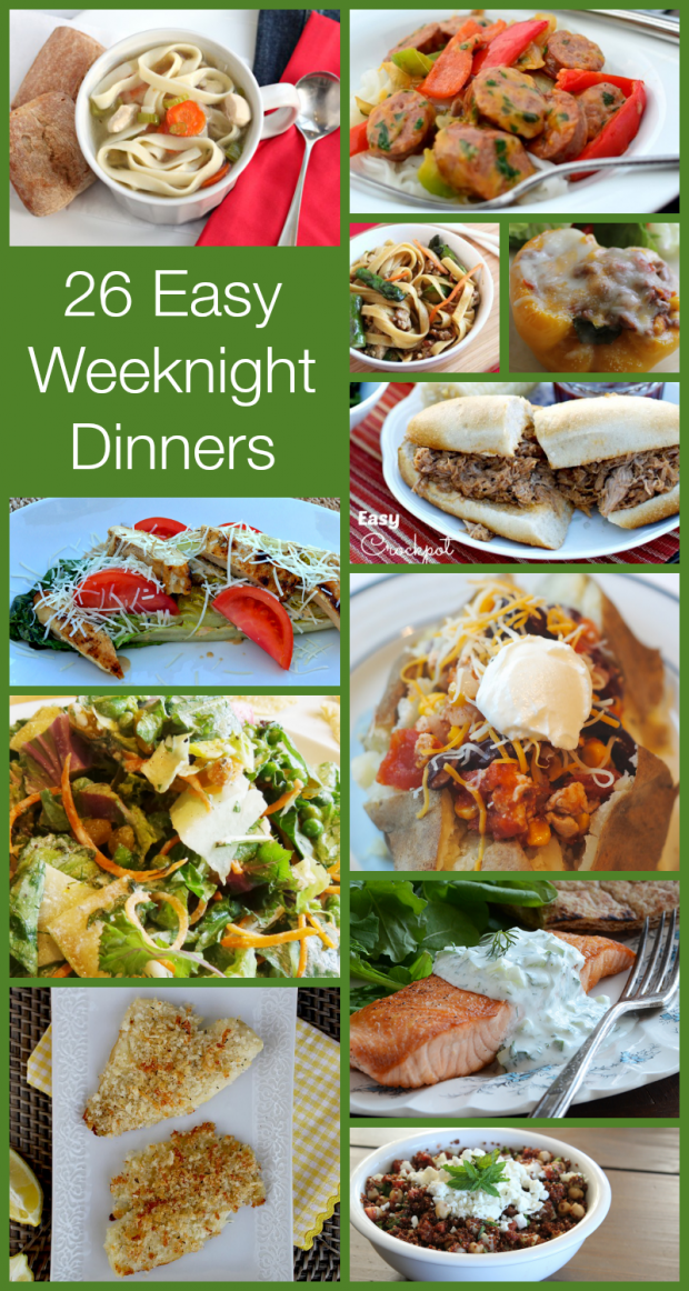Easy Weeknight Dinners For Family Australia For Many Parents, Weeknight ...
