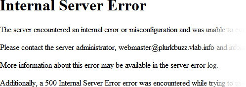 無限台南/Internal Server Error