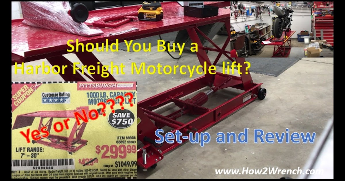 Harbor Freight Motorcycle Stand Review