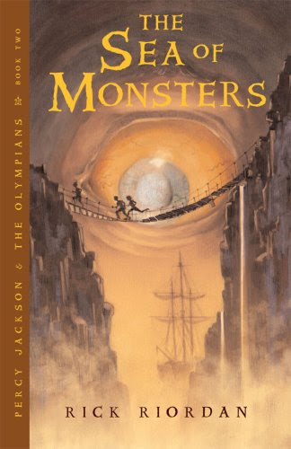 Book Review: Percy Jackson & The Sea of Monsters (Percy Jackson & The Olympians Book 2), By Rick Riordan Cover Art