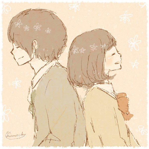 最も気に入った ペア 画 イラスト 友達 イラスト