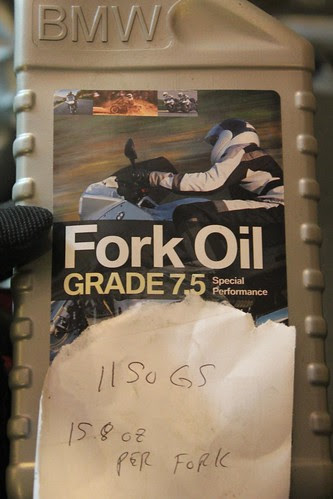 R1150GS Fork Seal and Dust Seal Replacement