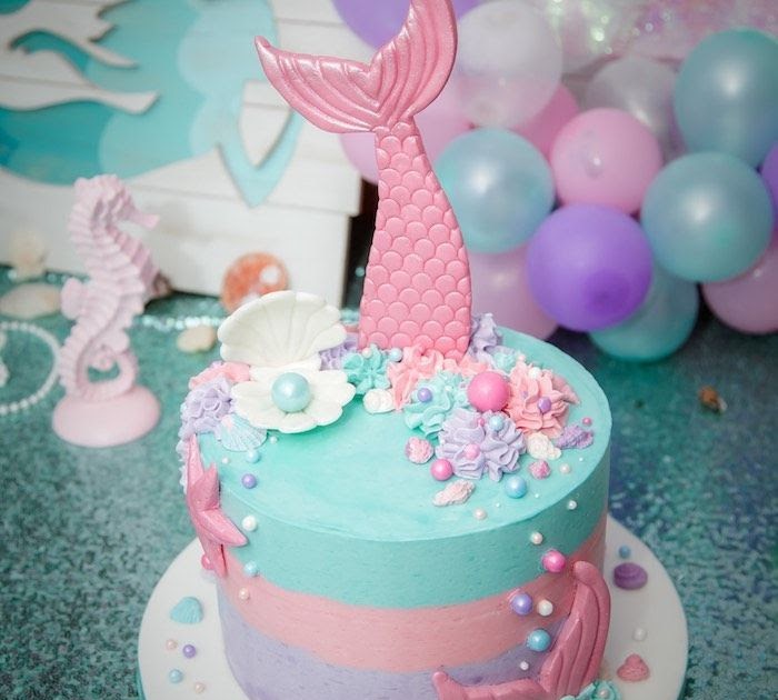 Army Cake Design For Girls Shimmering Mermaid Birthday