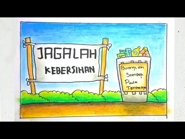 Menggambar Kebersihan