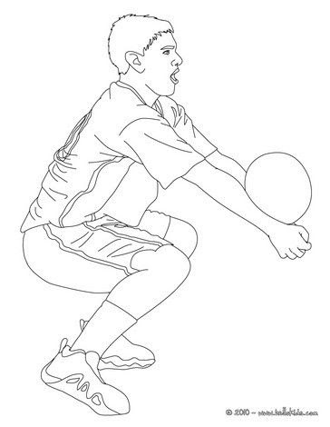 19+ Volleyball Coloring Pages | Color Info