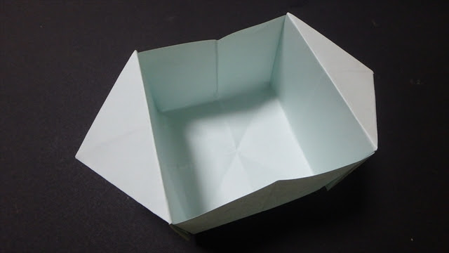 70以上 折り紙 ゴミ箱 折り 方