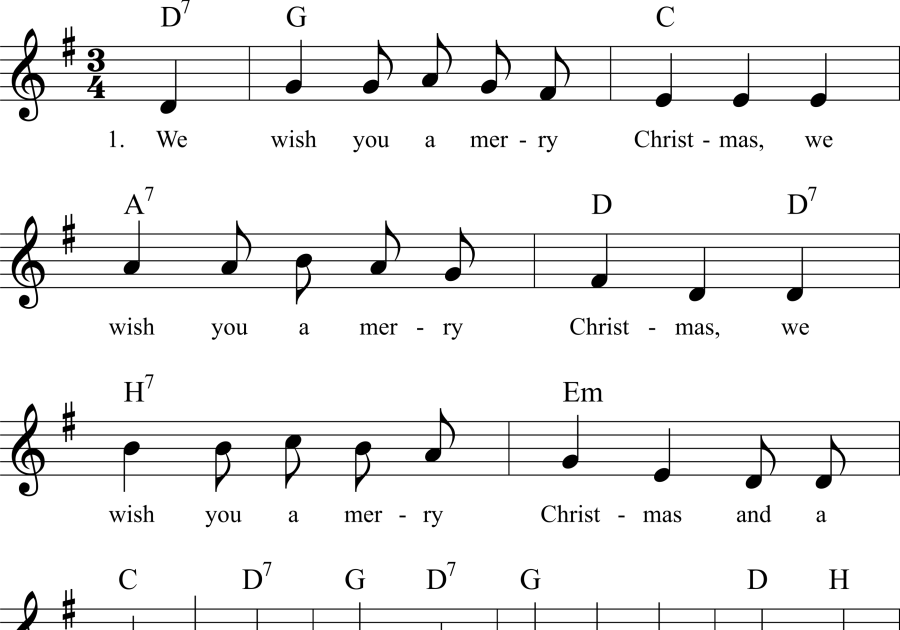 Weihnachtslieder Texte Englisch Here Comes Santa Claus Neun Englische Weihnachtslieder Mit