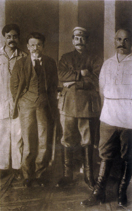 Grigorii Petrovsky no longer standing next to Josef Stalin