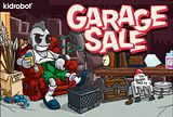 Kidrobot's LABOR DAY weekend garage sale!!!!