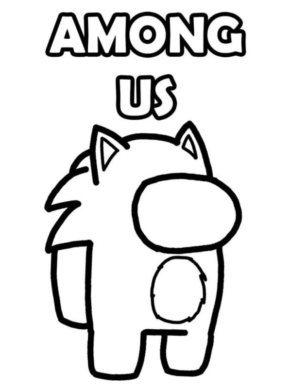 Among Us Unicorn Coloring Pages Printable - pic-titmouse