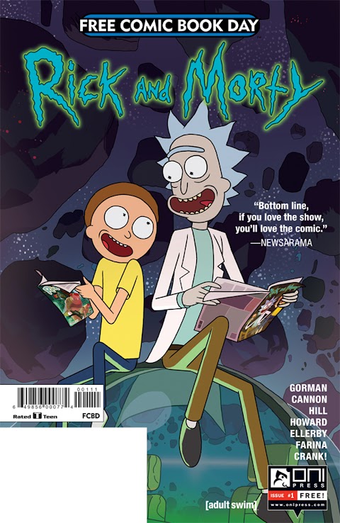 Rick And Morty Free Comics