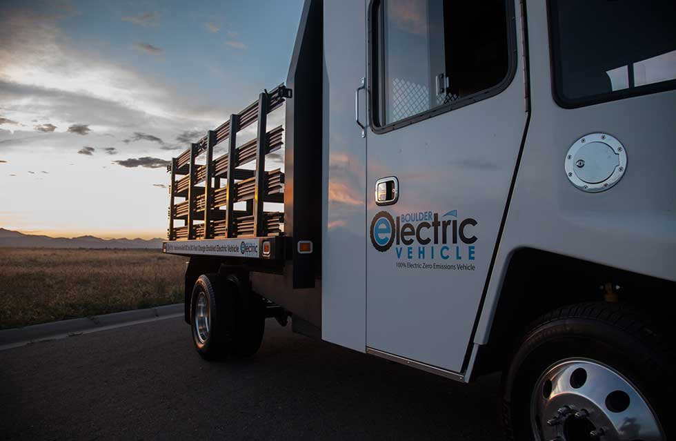 Commercial Truck Success Blog Boulder Electric Vehicle Flatbed Truck