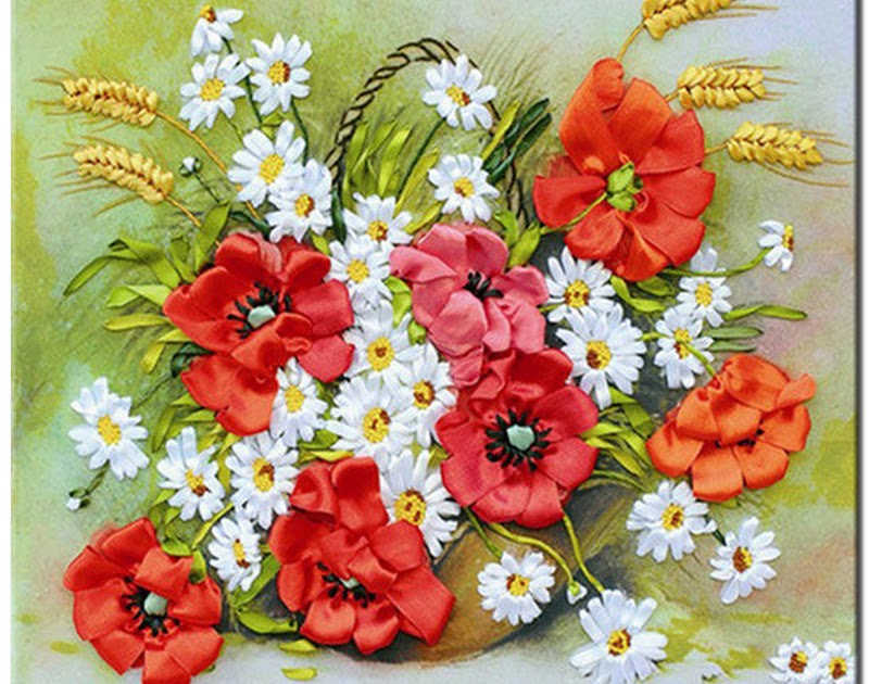 sketsa bunga Lukisan Bunga Aster jpg (800x630)