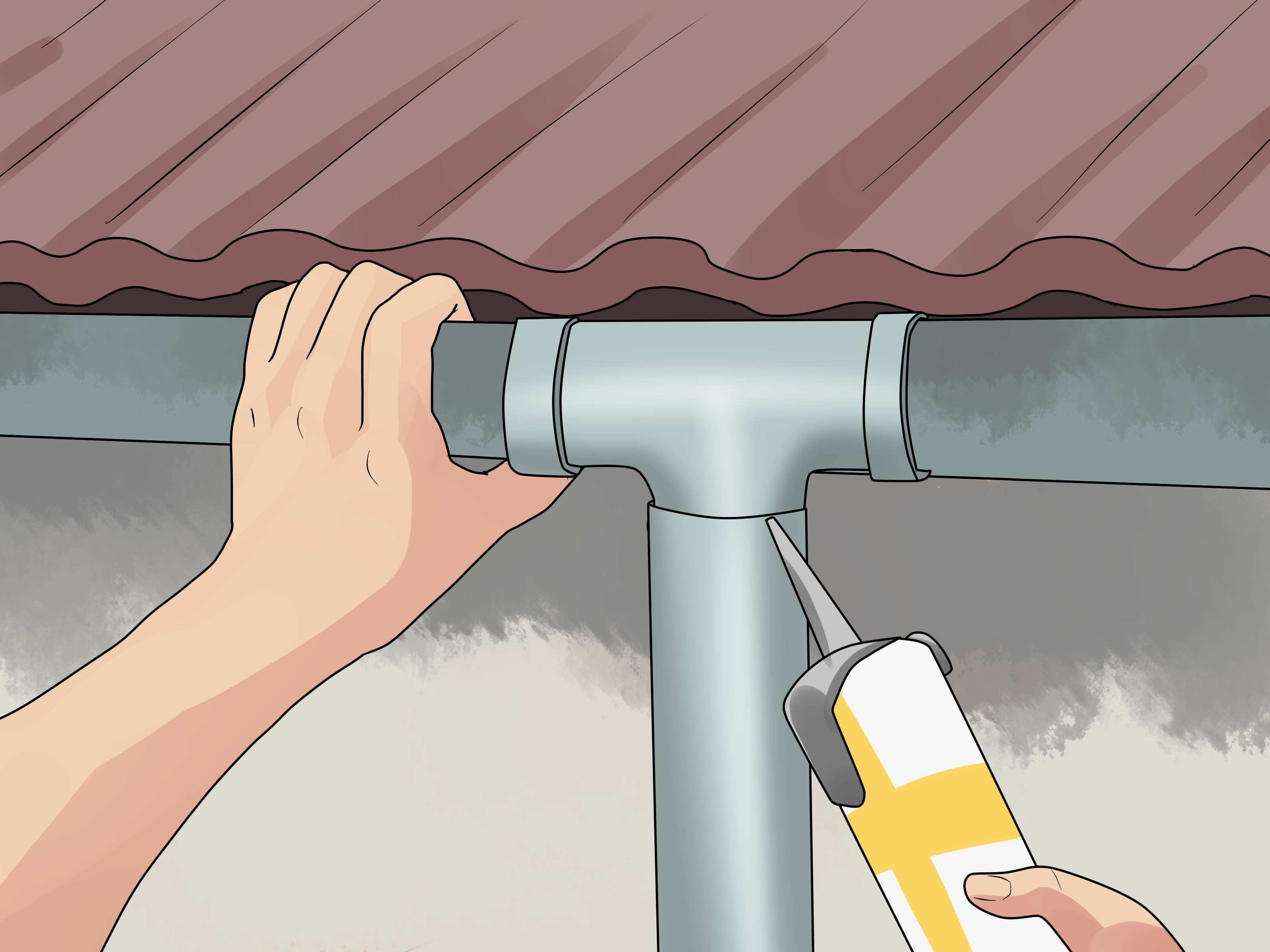 3 Cara untuk Memasang Talang wikiHow 3 Cara untuk Memasang Talang wikiHow