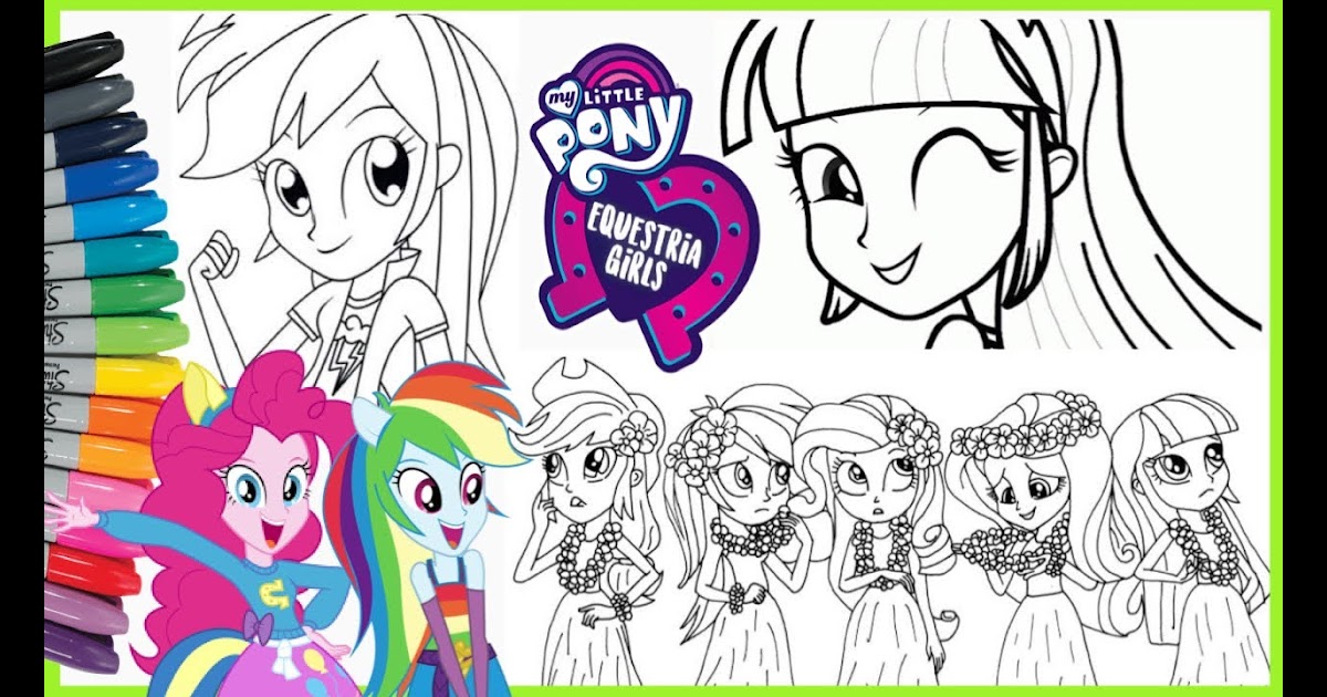 Mewarnai Kuda Poni Twilight Cara Beserta Contoh Mewarnai Kuda Poni
