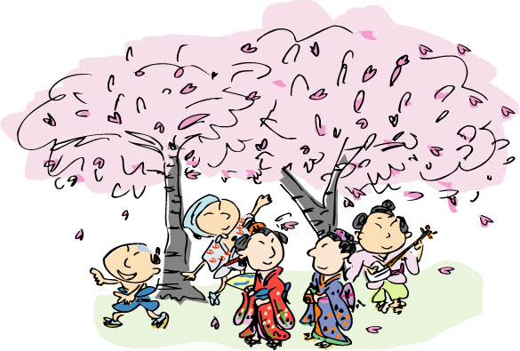 トップコレクション 花見 の イラスト 無料の印刷可能なイラスト素材