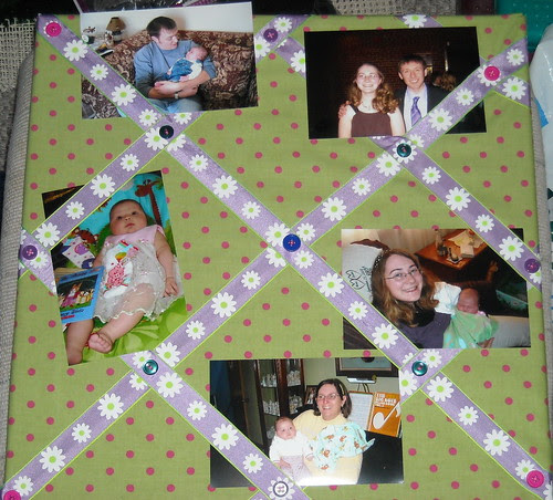 Bulletin Board with Pictures